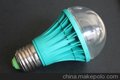 LED plastic lamp cup green