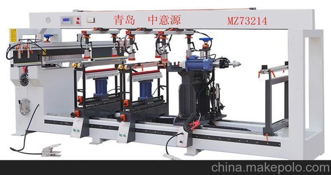 供應實(shí)用家具制造設備，中意源MZ73214木工四排鉆圖片