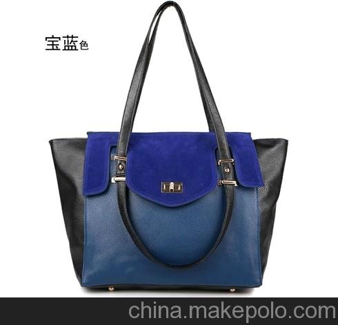 廠家批發(fā)零售新款女式手提包 時(shí)尚包包女包 歐美手提包圖片