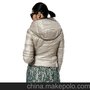 品牌羽绒服厂批发 羽品舍2013年秋冬修身精致个性女式短款羽绒服