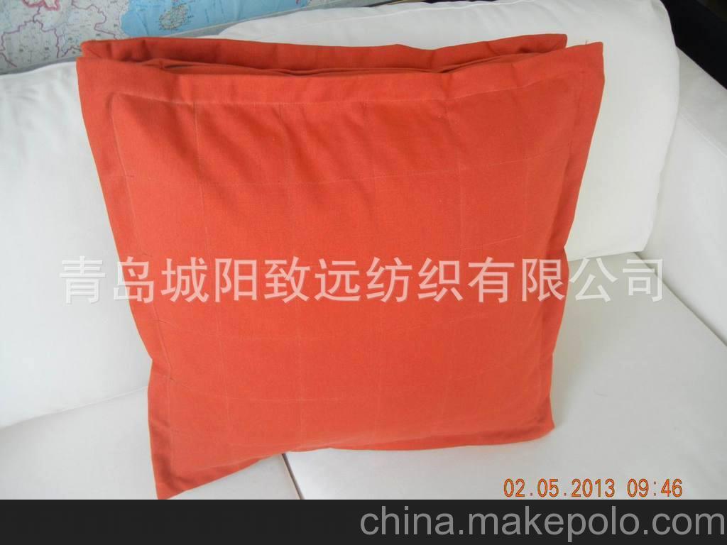 宜家純色簡(jiǎn)約現(xiàn)代淑女純棉方形靠枕抱枕