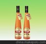 供应375毫升透明蒙砂玻璃冰酒瓶 果醋瓶红酒瓶饮料瓶洋酒瓶子