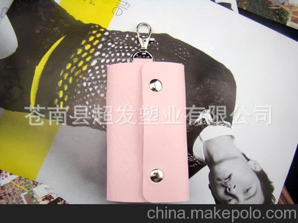供應(yīng)仿真皮鑰匙包 簡約時尚鑰匙包 2012新品力作 批發(fā)定制圖片
