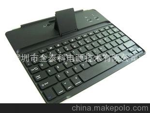 藍牙3.0MINI超時(shí)尚鋁鍵盤(pán)原廠(chǎng)直銷(xiāo)，Ipad2和New IPAD適用圖片