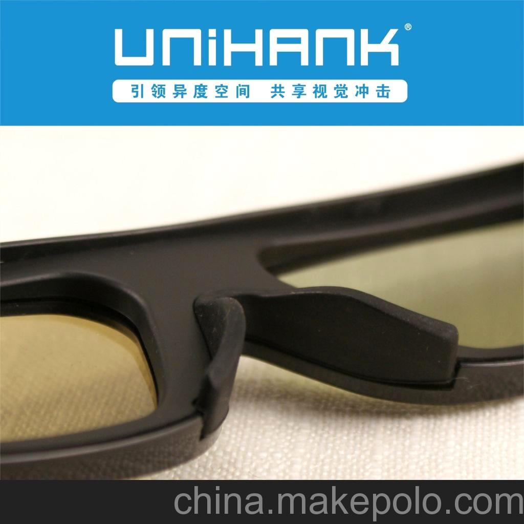 3d眼鏡 UNIHANK主動式 PC電腦眼鏡 兼容NVIDIA眼鏡生產(chǎn)廠家批發(fā)