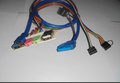厂家直销电脑机箱内置线 20PIN转USB3.0双母头音频接口