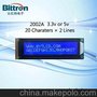LCD2002液晶屏_支持英文、俄文字库LCM液晶模块