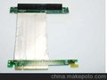 PCI-E 8X 擴展出1個PCI-E 16X CLKF797 8X to 16X