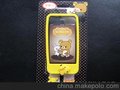 新款 Idock 蘋果4代 iphone4 4S 輕松熊 果果CC 硅膠套 手機殼