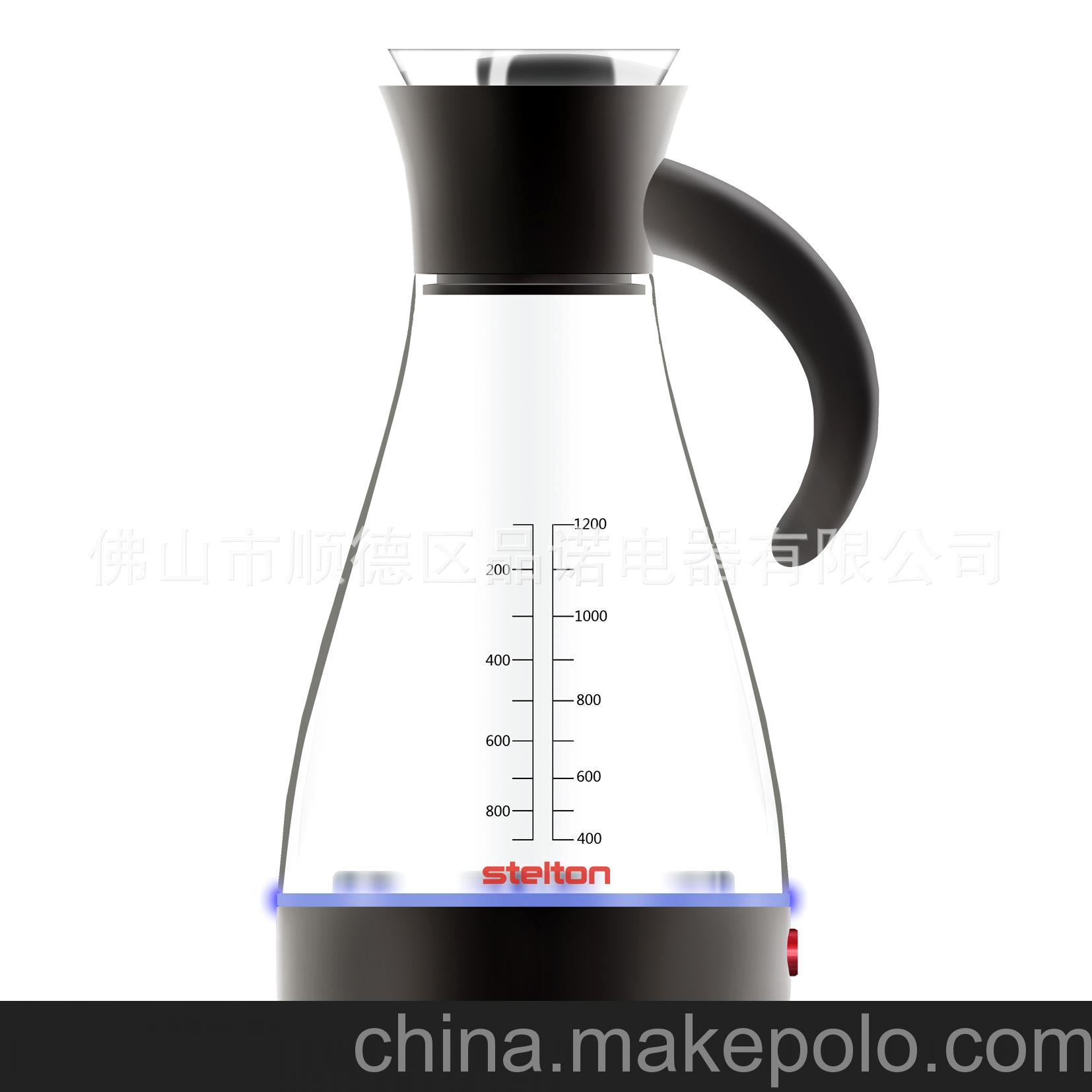 1.5/1.2 快速水壺 玻璃水壺 電熱水壺廠家 新奇特 小家電廠家直供