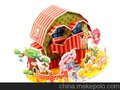 义乌森禾玩具纸质拼图批发厂家 3d立体拼图