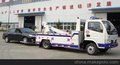 东风小型拖吊连体清障车_清障车厂家_道路清障车