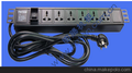 供应图腾6位输出万能插孔PDU（PD.0601.9000）PDU