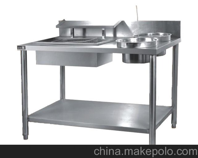 湖北裹粉臺、炸雞裹粉臺、油炸裹粉工作臺圖片