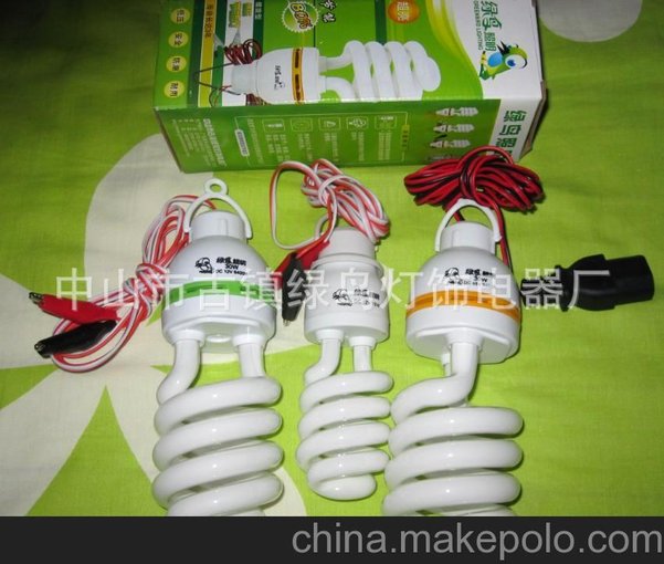 DC48V，中半螺帶品字插節(jié)能燈圖片