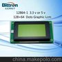 LCM LCD高品质低价格12864带字库液晶屏生产厂家_12864-1