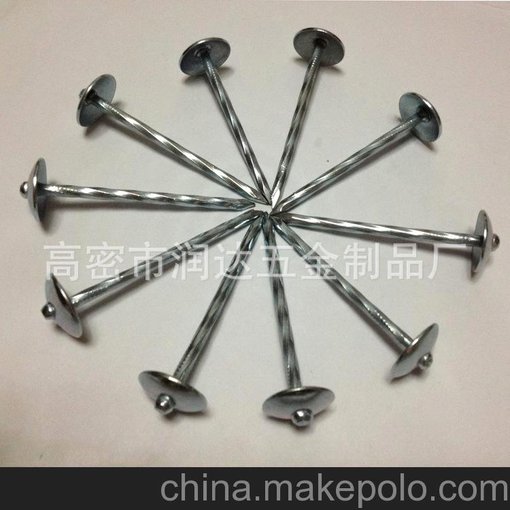 專業(yè)鍍鋅瓦楞釘，釘子 鍍鋅釘 生產(chǎn)廠家 內(nèi)銷出口圖片