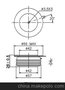 供应平板式晶闸管KP500A1200V杭州国晶