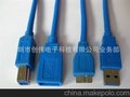 黄麻布供USB3.0系列高速数据传输线，厂家专供