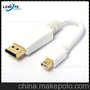 工厂直销 Mini DP DisplayPort Male to DP Male 公 Cable