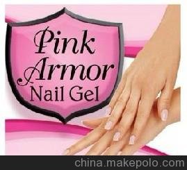 } pink armor nail gel ,AS SEEN ON TV Ʒ