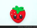 冰箱贴PVC草莓软磁冰箱贴