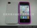的丝印工艺 2011年有特色，具个性的 iphone硅胶套