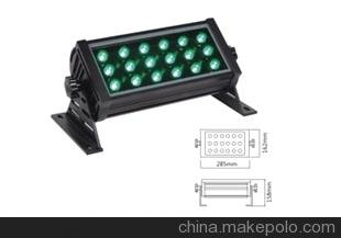 供應(yīng)DMX投光燈，DMX泛光燈，18W投光燈,LED燈具，DMX投射燈圖片