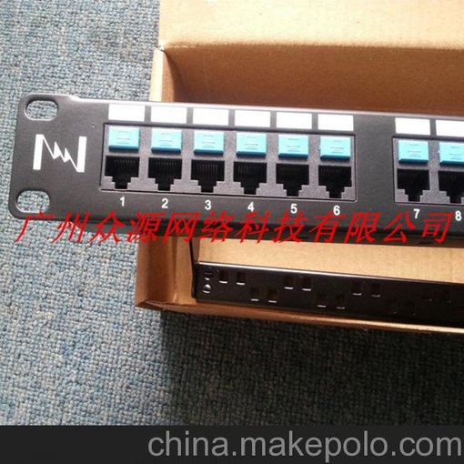 供應正品NIPPON日線(xiàn)超五類(lèi)24口配線(xiàn)架圖片