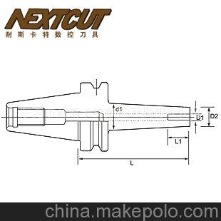 供應(yīng) 油路刀柄 BT30-SR12-80圖片