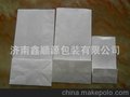 白牛皮食品纸袋，方底纸袋