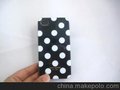 kate spade波點(diǎn)iphone4 手機(jī)套/廠家直銷/一手貨源