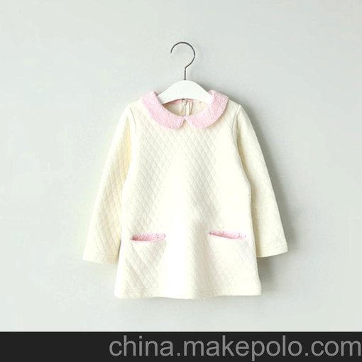 女童秋冬家居服 zara兒童外貿服裝 娃娃領睡裙  童裝廠家直銷圖片