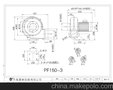 生产PF150-3全风鼓风机 超声波风干鼓风机 小型风机 木工机械风机
