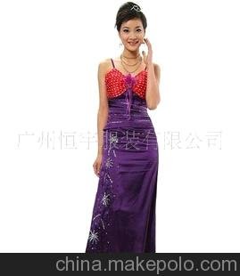 女款時尚長裙 性感長裙 個性吊帶裙 夜總會DJ服裝圖片