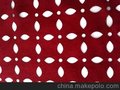 麂皮绒激光冲孔布