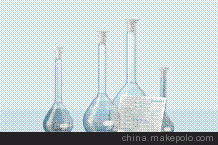 德國肖特schott duran容量瓶，白色刻度線(xiàn)，網(wǎng)上提供批次證書(shū)圖片