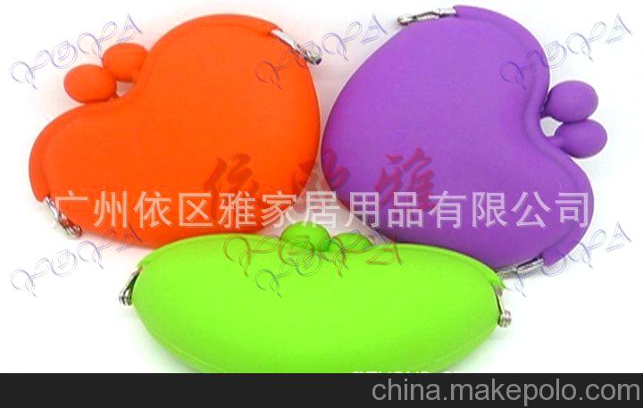 硅膠橡膠彩色零錢包廠家直銷