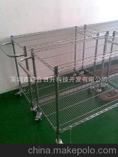 深圳防靜電推車廠家供應(yīng)江蘇 不銹鋼推車 網(wǎng)格推車 線網(wǎng)推車圖片