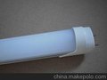 提供T8LED日光灯管0.6米 9W 全塑灯管 绝缘 防尘 防雾 防腐