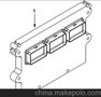 康明斯M11发动机控制模块 康明斯3408501配件