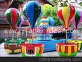 供应 可定制 游乐设备布满彩灯6臂可乘坐24人新款桑巴气球