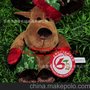 外销圣诞鹿 christmas gift 圣诞企鹅公仔
