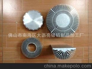 批發(fā)供應(yīng)做工優(yōu)良太陽花散熱器 散熱型材系列圖片