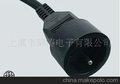各国认证电源线，供应法式三芯16A插座电源线