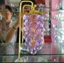厂家供应水晶彩色葡萄 水晶葡萄 水晶颜色葡萄摆件