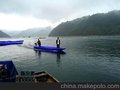 3.3米塑料渔船/打渔船/双层小船/钓鱼观光船/渔业船具/手滑船