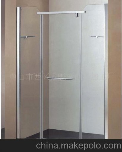 鋼化玻璃淋浴屏，簡易淋浴屏，非標(biāo)定做，衛(wèi)浴屏風(fēng)，支持混批圖片