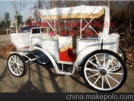 供應廣州南城出租仿古旅游馬車 觀光馬匹 玻璃馬圖片