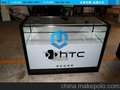 铁质HTC手机展柜 HTC手机展示柜(四面LED)